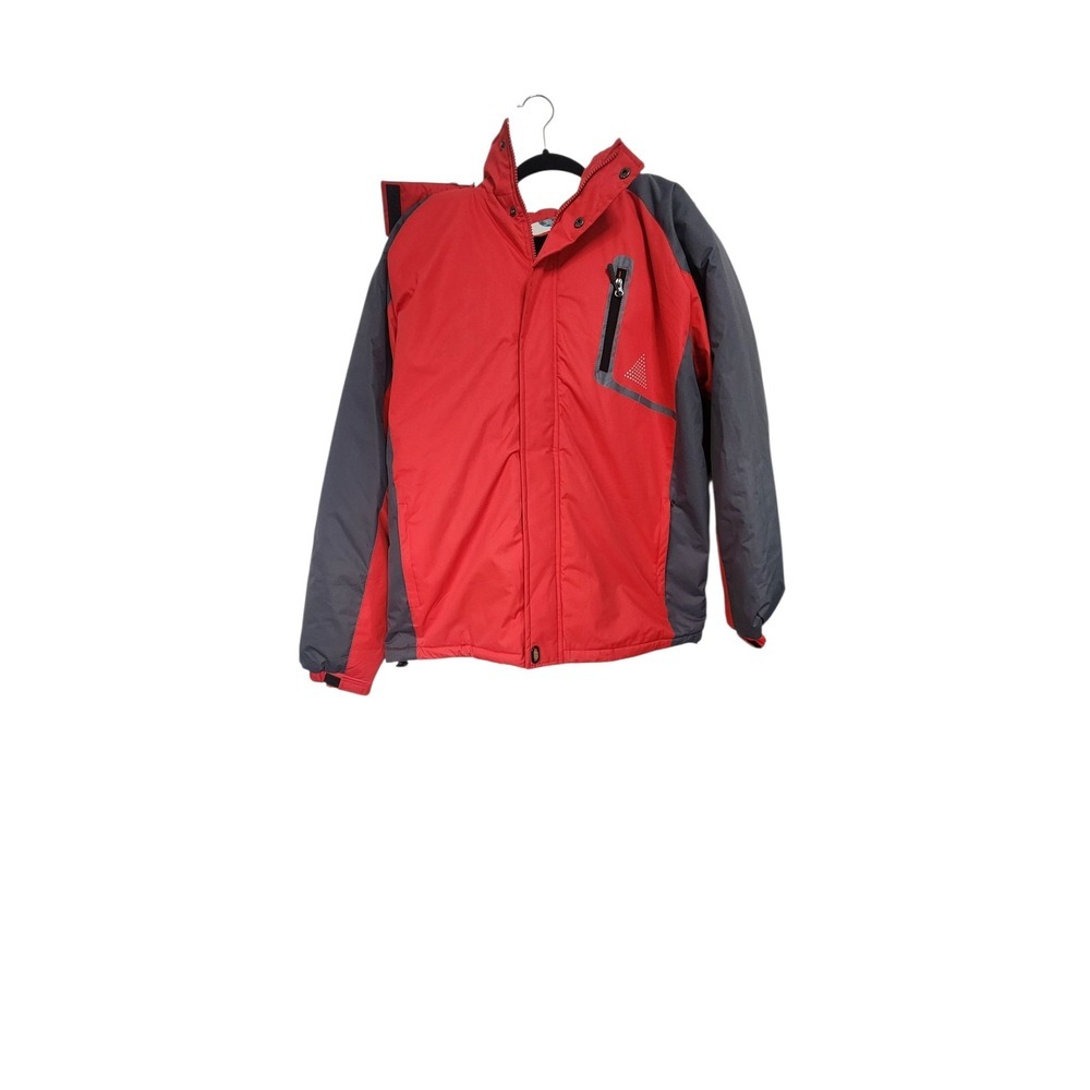 Bleu Grandeur‎ Men's Red Grey Ski Snowboard Jacket Size 2XL Style 21L1825